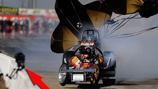 200 MPH Dragster vs. $10,000+ Camera Rig = Trouble